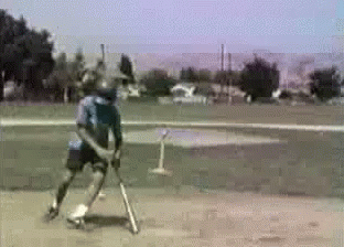 Limbecille Del Giorno Swing And A Miss GIF