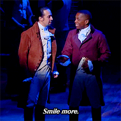 Lin Manuel Miranda Hamilton Smile More GIF