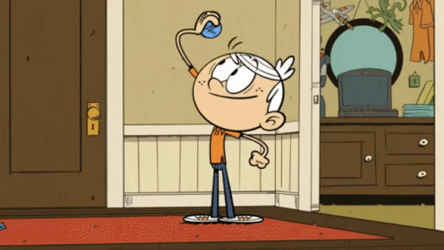 Lincoln Loud Playing Yoyo GIF