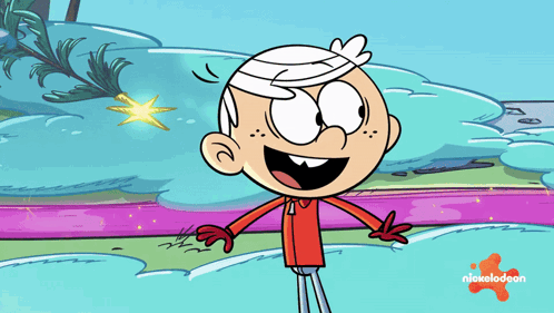 Lincoln Loud Standing in Water