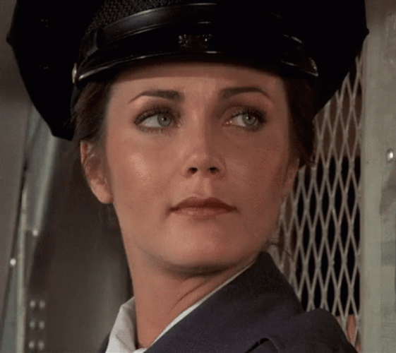 Linda Carter Security Guard GIF