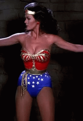 Linda Carter Wonder Woman Costume GIF