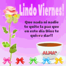 Lindo Viernes Que Nada Ni Nadie Message GIF