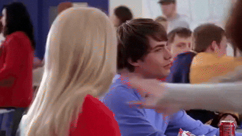 Lindsay Lohan Diving Fierce Fight Mean Girls GIF