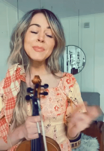 Lindsey Stirling Practicing Violen GIF