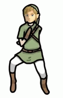 Link Elf Dancing Zelda GIF