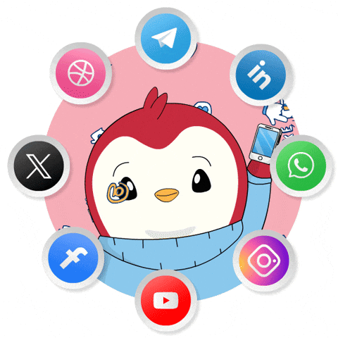 Linkedin Pudgy Penguins GIF