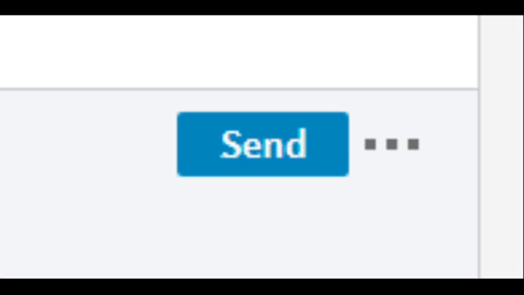 Linkedin Send Button GIF