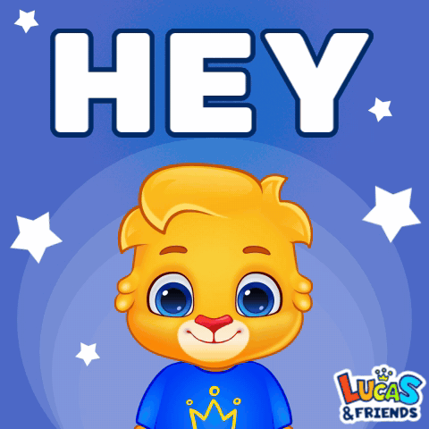 Lion in Blue Shirt with Crown