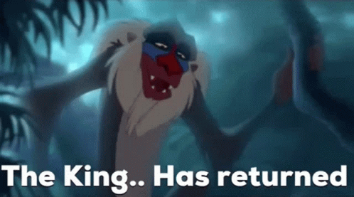 Lion King Baboon Returns GIF