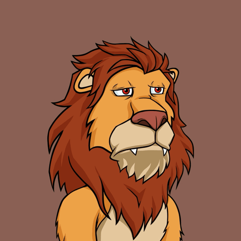 Lion Making Heart Shape Sending Love GIF