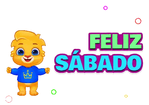 Lion With Crown Feliz Sabado