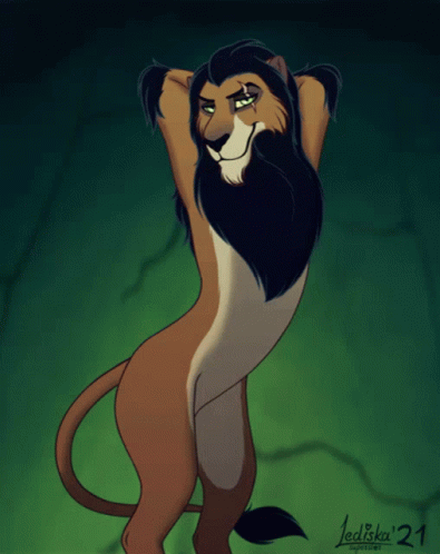 Lion with Number 21