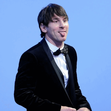 Lionel Messi Baby Goat Sticking Tongue Out GIF