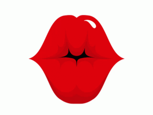 Lips Kiss Animation GIF