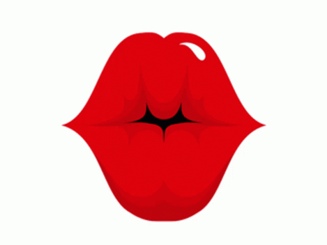 Lips Kiss Animation GIF