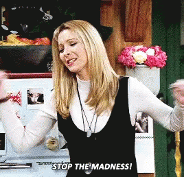 Lisa Kudrow Stop The Insanity GIF