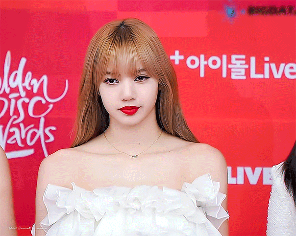 Lisa Manoban Of Blackpink On Red Carpet GIF