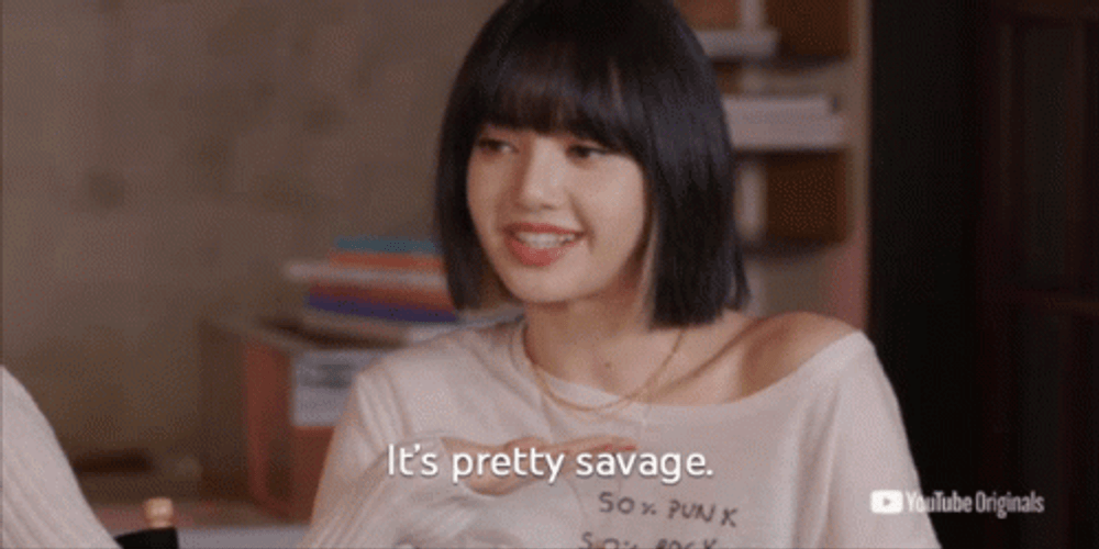 Lisa Savage Bangs GIF