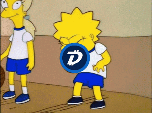 Lisa Simpson Bouncing Ball GIF