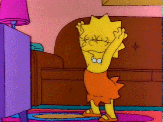 Lisa Simpson Dance GIF