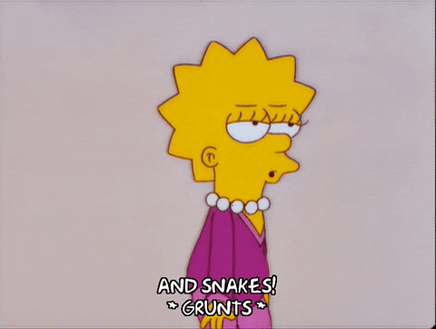 Lisa Simpson Performing On Balance Beam GIF