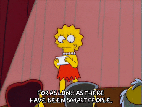 Lisa Simpson Presentation GIF