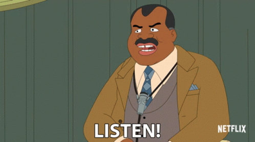 Listen Linda F Is For Family Netflix GIF