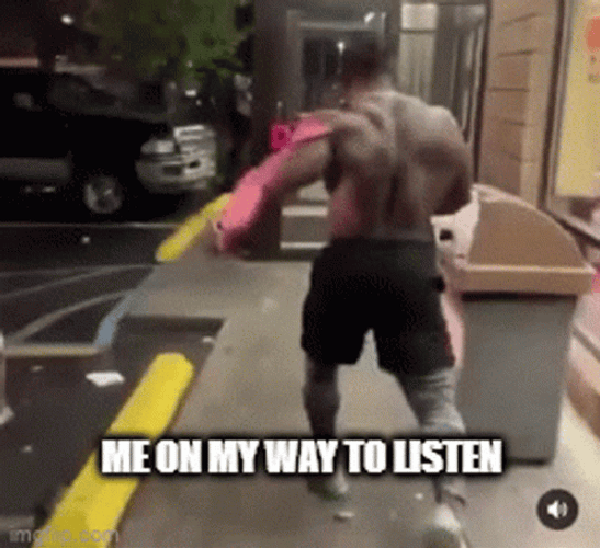 Listening GIF