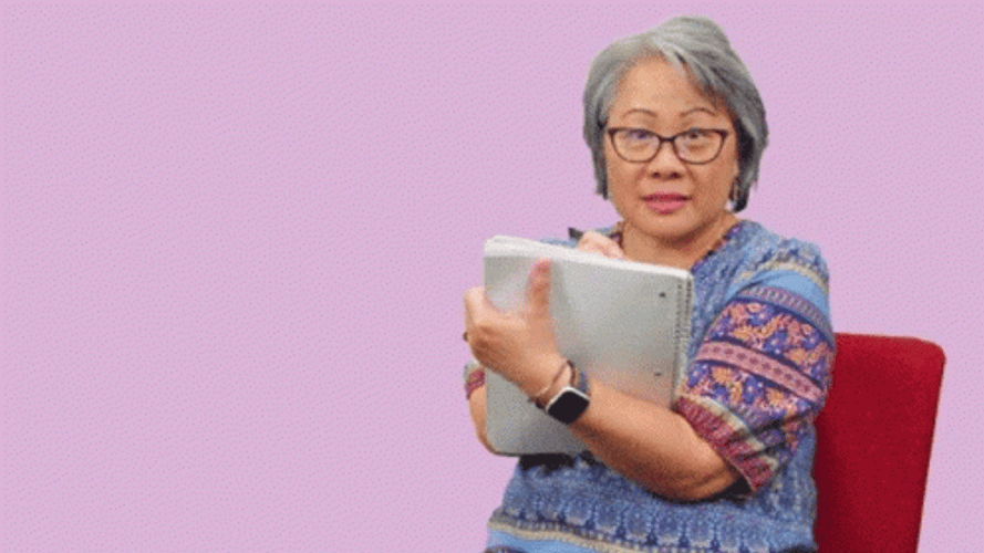 Listening Older Lady Counselor GIF