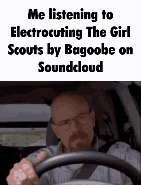 Listening To Electrocuting The Girl Scouts On Soundcloud GIF