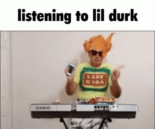 Listening To Lil Durk GIF