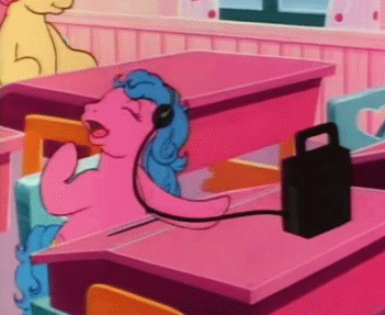 Listening To Music My Little Pony Dancing GIF