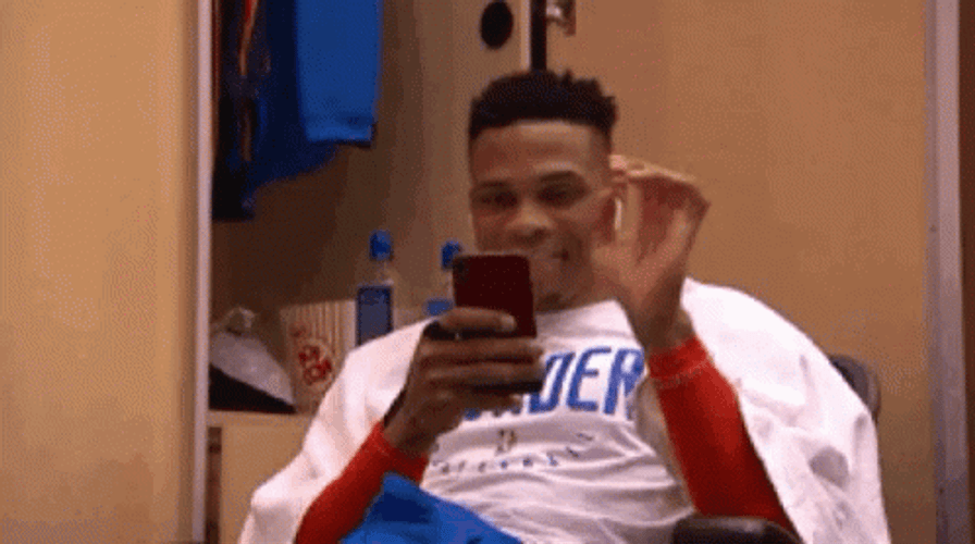 Listening To Music Russell Westbrook GIF