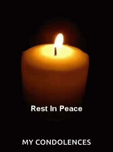 Lit Candle Rest In Peace GIF