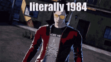 Literally 1984 Man With Glasses GIF