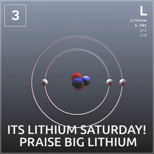 Lithium Atom Lithium Saturday Praise
