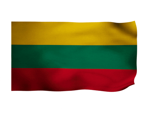 Lithuania National Flag Wave GIF