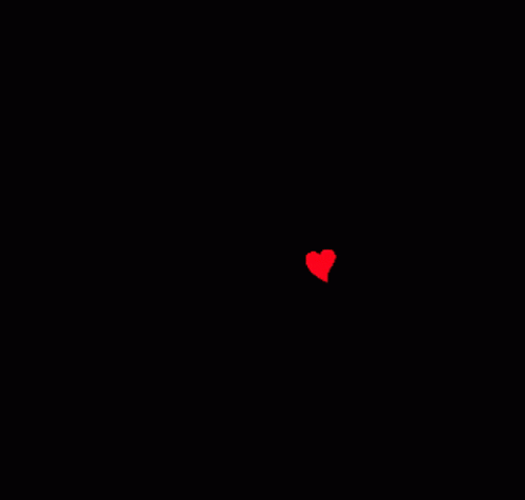 Little Animated Hearts Flying Everywhere GIF