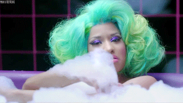 Little Bath Nicky Minaj GIF