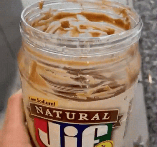 Little Bit Of Something Inside The Peanut Butter GIF