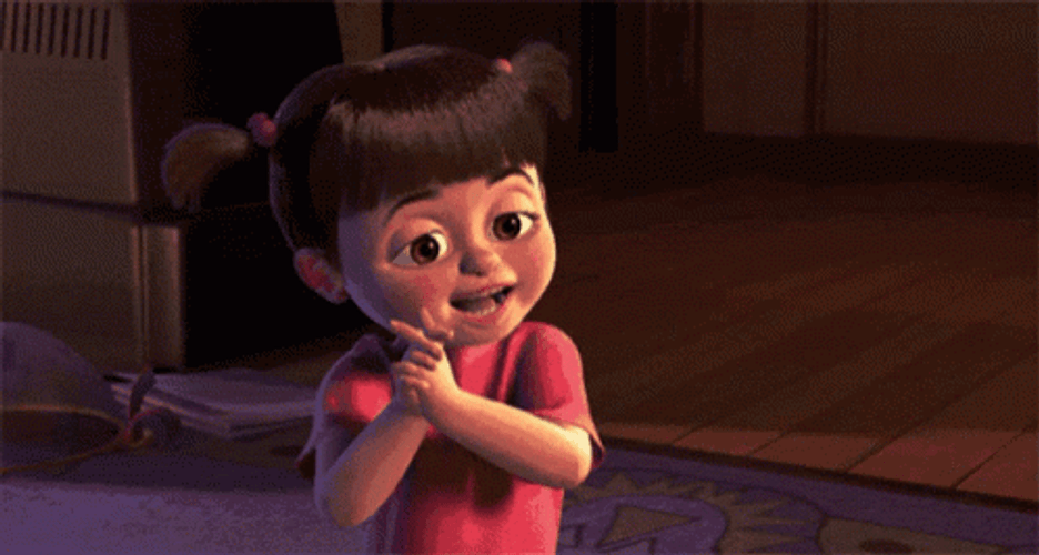 Little Boo In Monsters Inc Smiling GIF