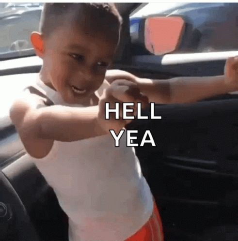 Little Boy Dancing Weekend Meme GIF