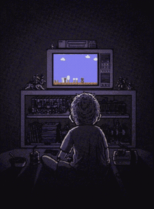 Little Boy Gaming Time GIF