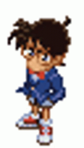 Little Detective Conan Spinning GIF