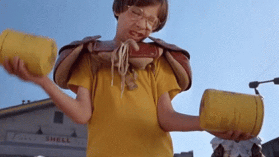 Little Giants Danny Lifting GIF