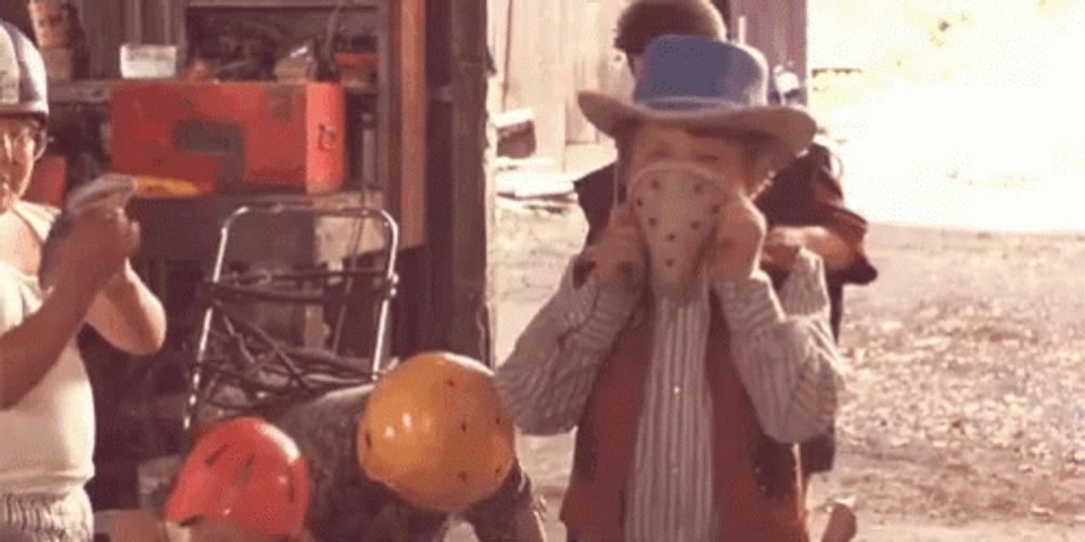 Little Giants Playing With Equipments GIF