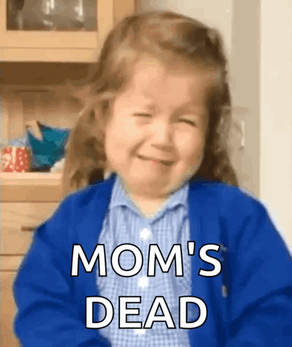 Little Girl Crying Mom's Dead GIF