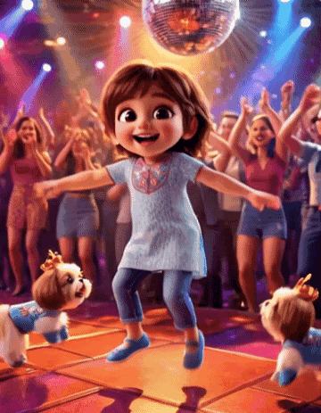 Little Girl Dancing