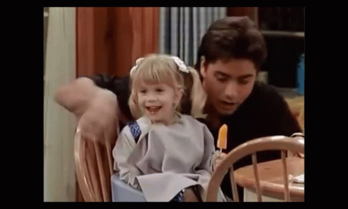 Little Girl Michelle Tanner Popsicle Stolen GIF